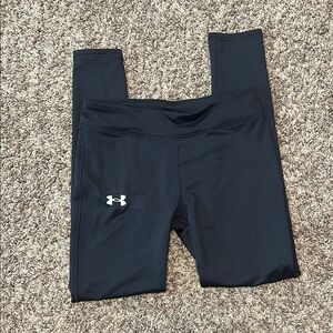 Under Armour Black Thermal Kids Leggings